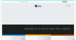 Desktop Screenshot of apafilms.com